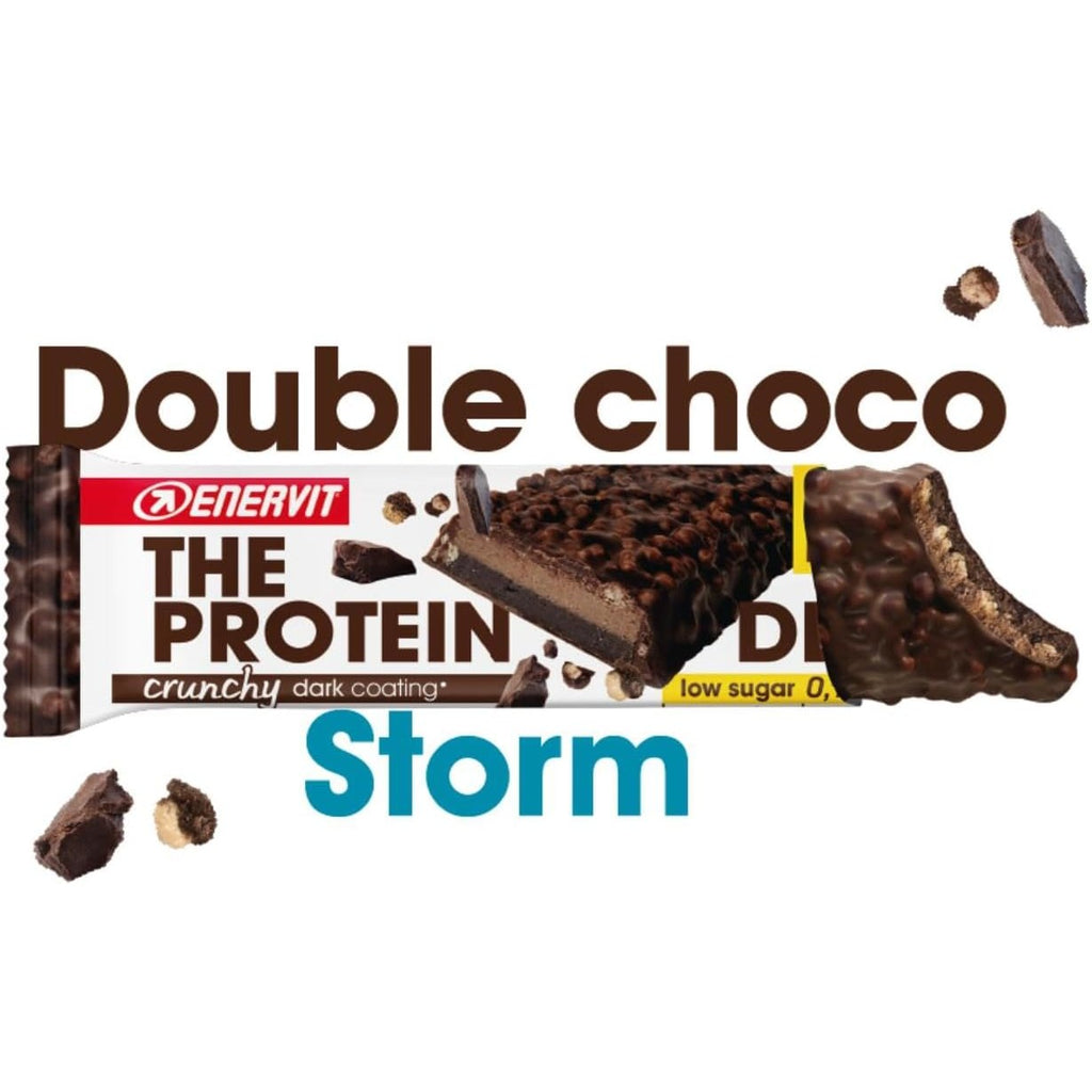 Enervit The Protein Deal Bar Double Choco Storm 55g (Pack of 25) - image 4