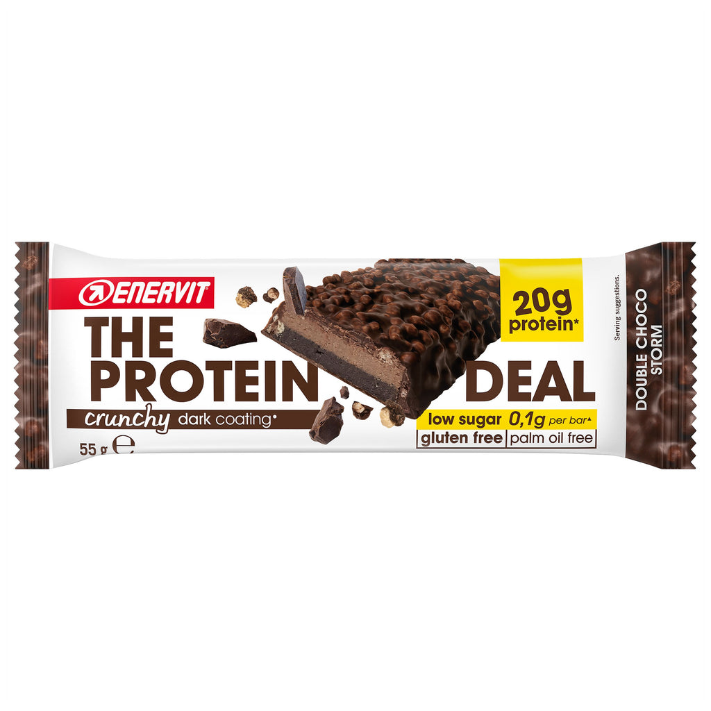 Enervit The Protein Deal Bar Double Choco Storm 55g (Pack of 25)
