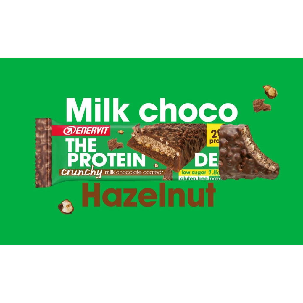Enervit The Protein Deal Bar Milk Choco & Hazelnut 55g (Pack of 25) - image 4