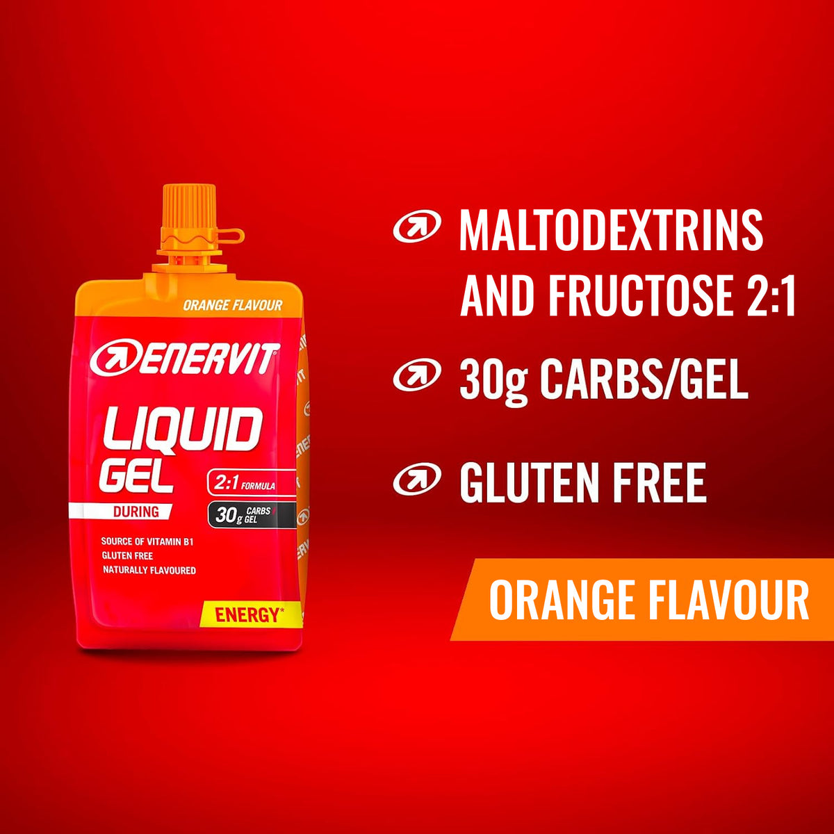 Enervit Liquid Gel Orange 60ml - image 2