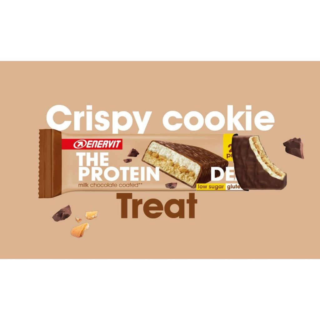 Enervit The Protein Deal Bar Crispy Cookie Treat 55g (Pack of 25) - image 4