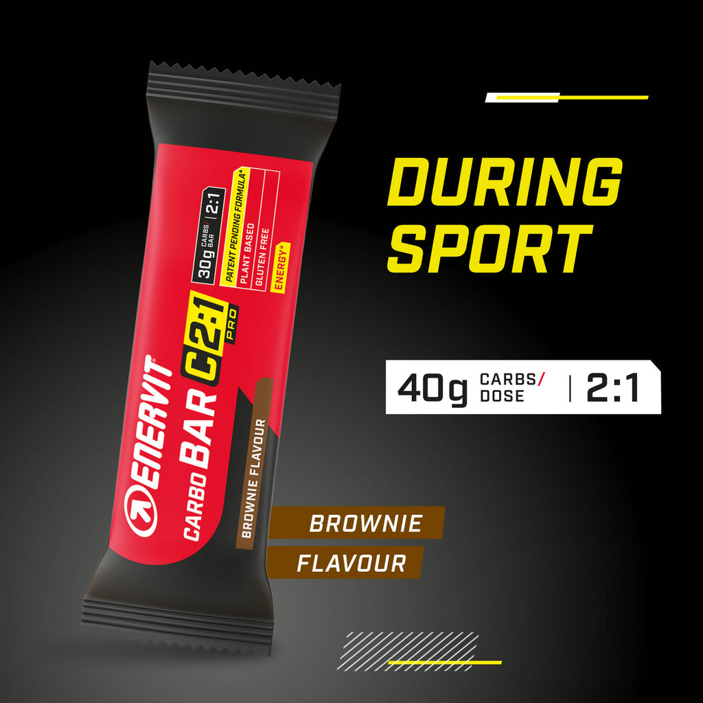 Enervit C2:1 Carbo Bar Brownie 45g - image 2