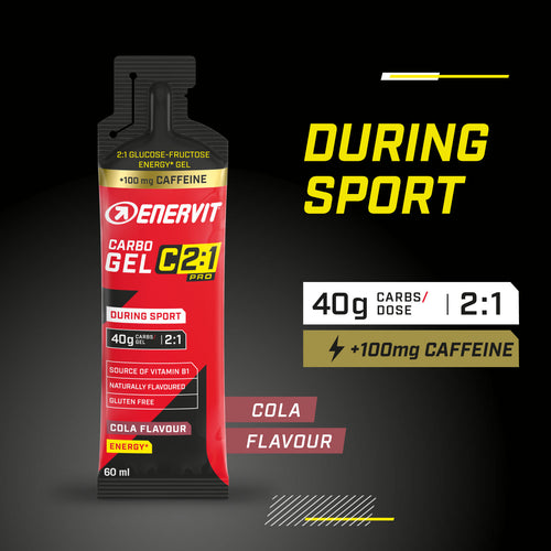 Enervit C2:1 Carbo Gel Cola with Caffeine 60ml - image 2