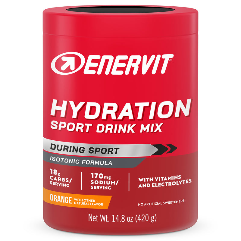 Enervit Isotonic Hydration Drink Mix Orange 420g (Pack of 6)
