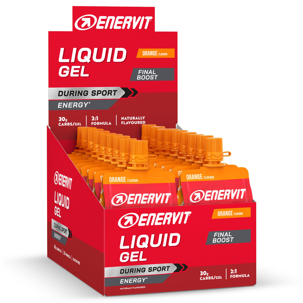 Enervit Liquid Gel Orange 60ml (Pack of 18)