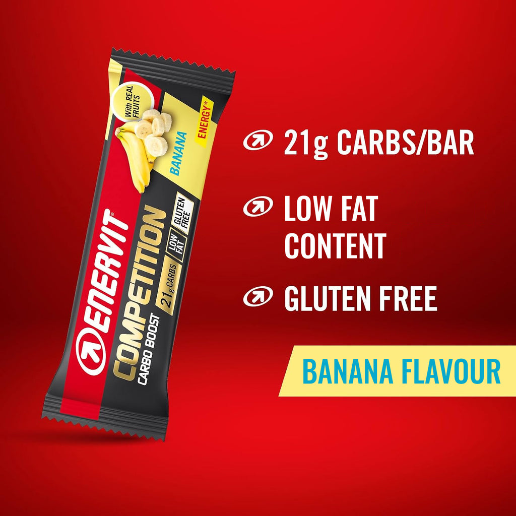 Enervit Competition Carbo Boost Bar Banana 30g (Pack of 25) - image 2