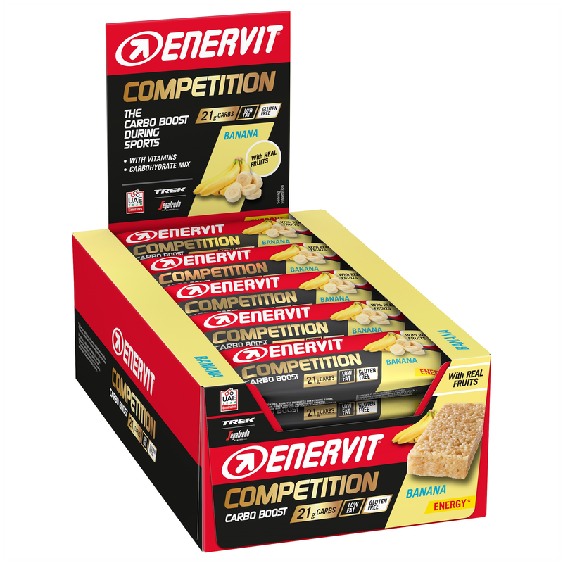 Enervit Competition Carbo Boost Bar Banana 30g (Pack of 25)