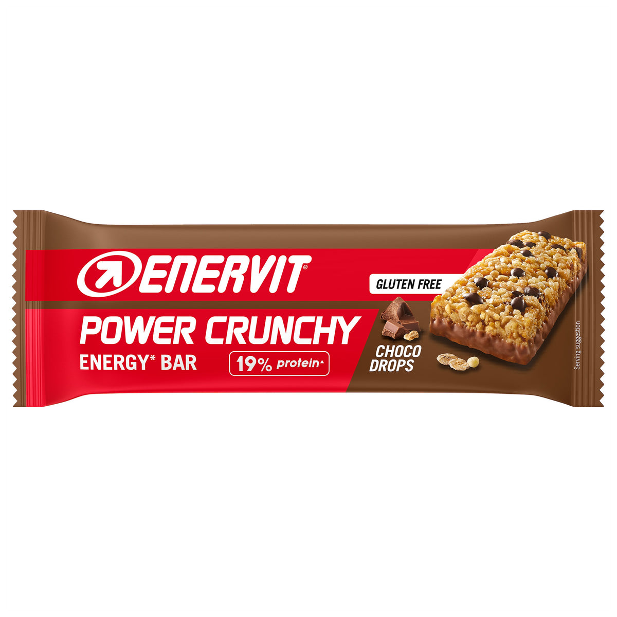 Enervit Power Crunchy Energy Bar Choco Drops 40g (Pack of 25)