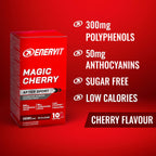 Enervit Magic Tart Cherry Recovery Drink 10 x 9g Sachets (Pack of 6) - image 3